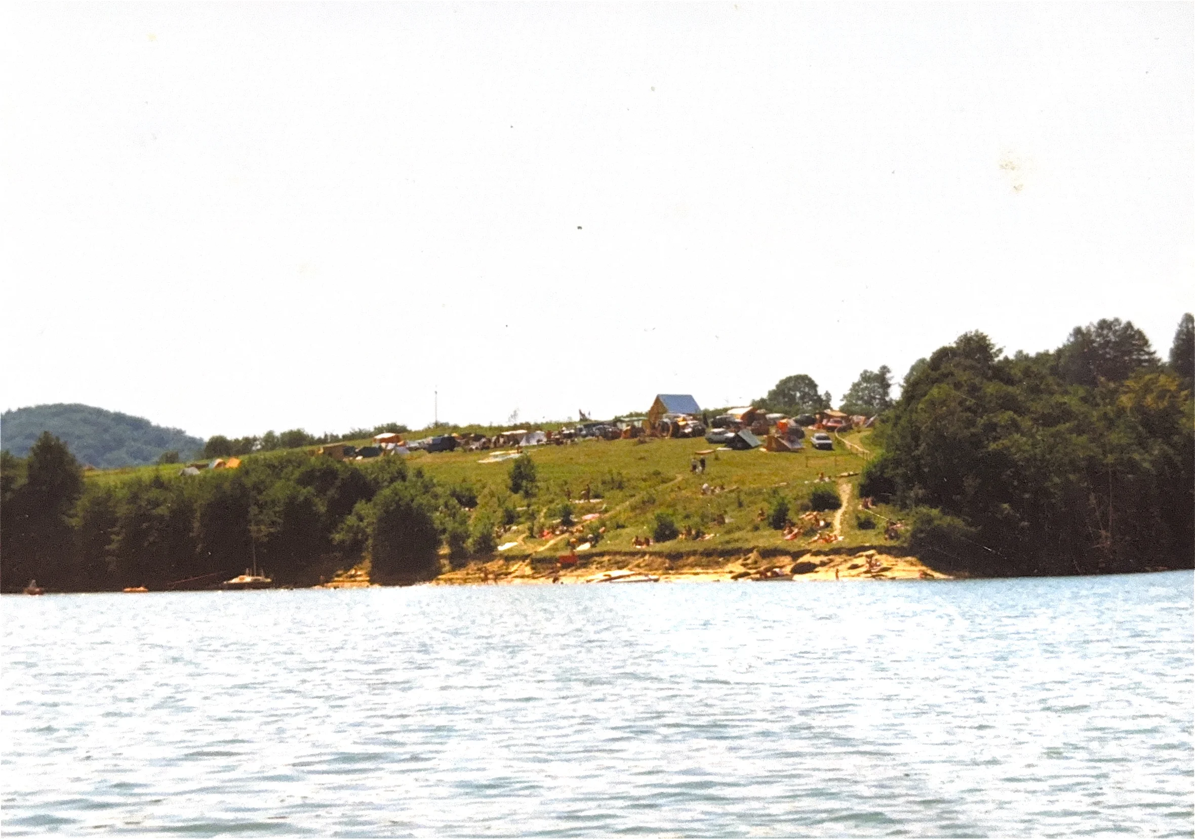 View of Cypel Resort from Lake Solina